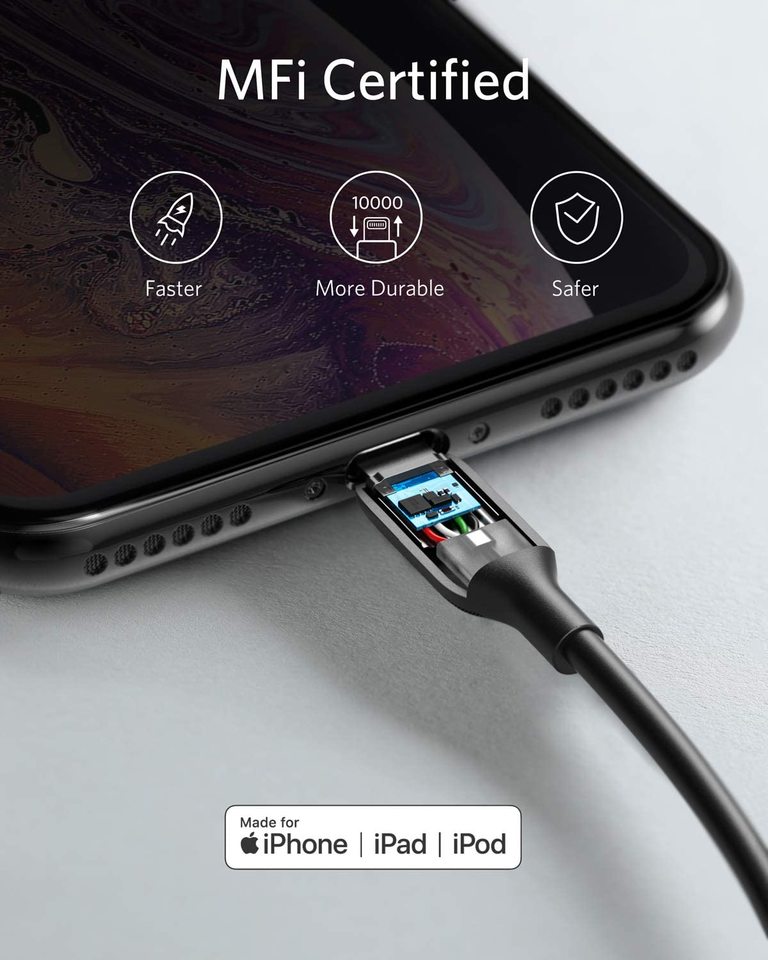 Anker PowerLine III Lightning Cable 3ft
