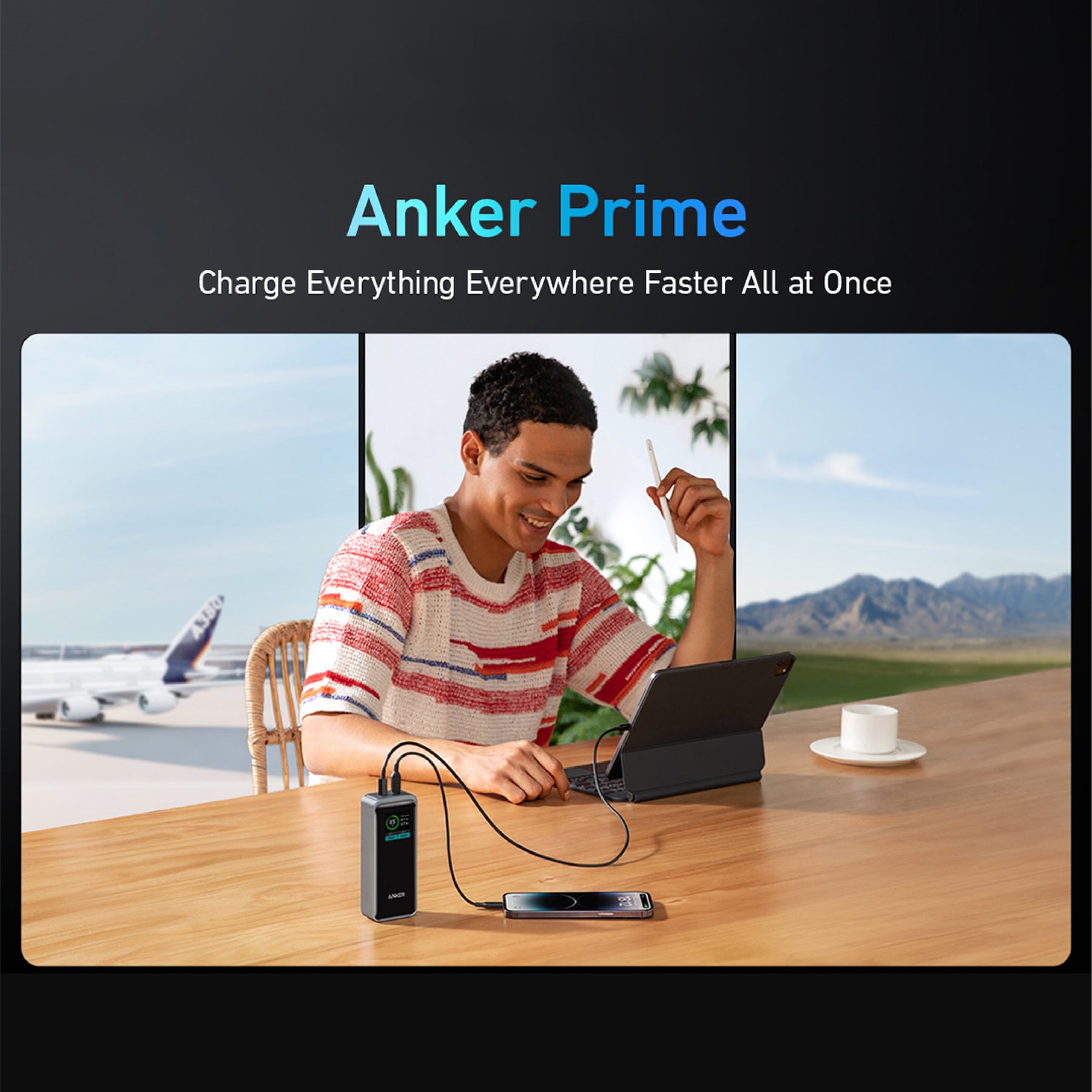 Anker Prime 12,000mAh Power Bank（130W)