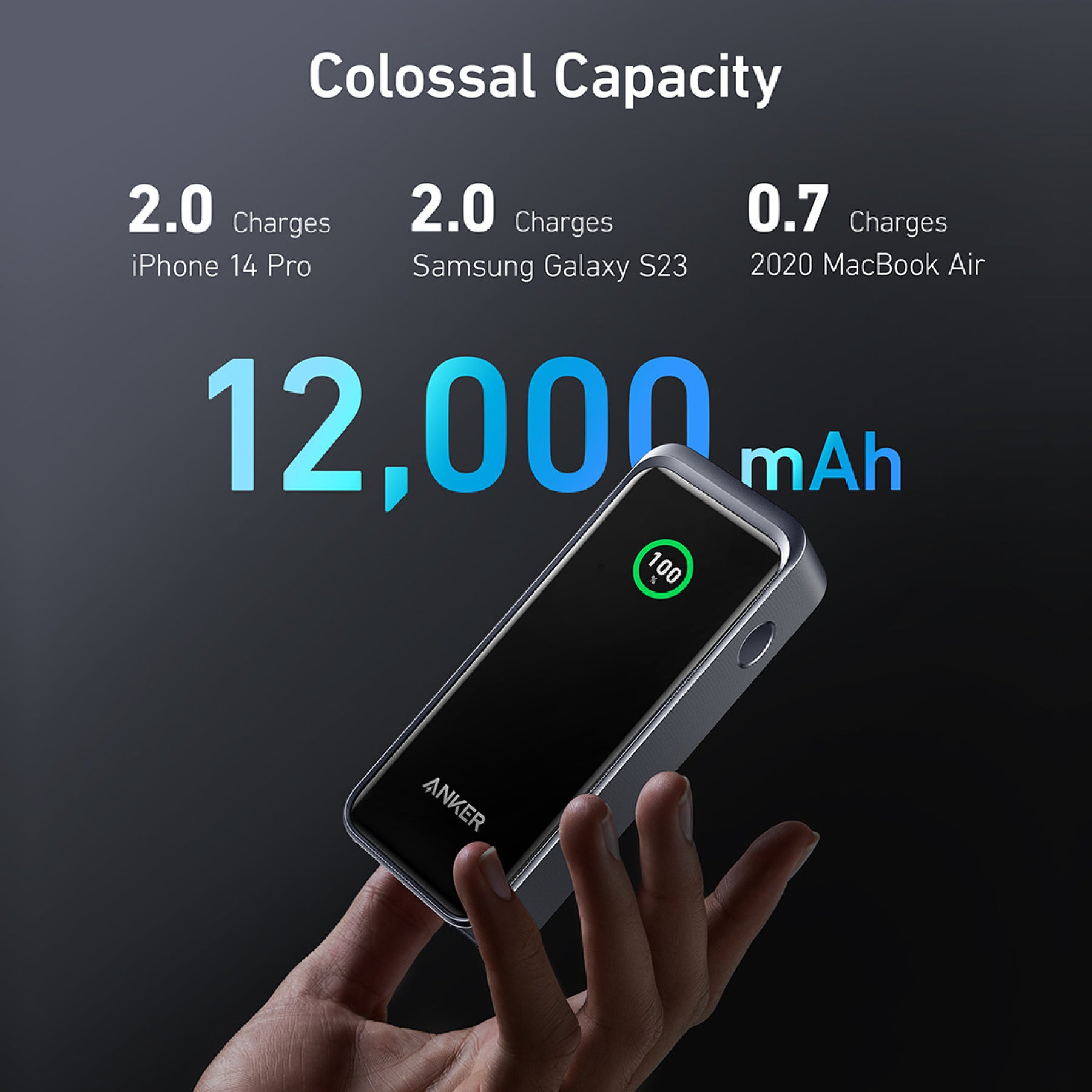 Anker Prime 12,000mAh Power Bank (130W) - Anker Philippines
