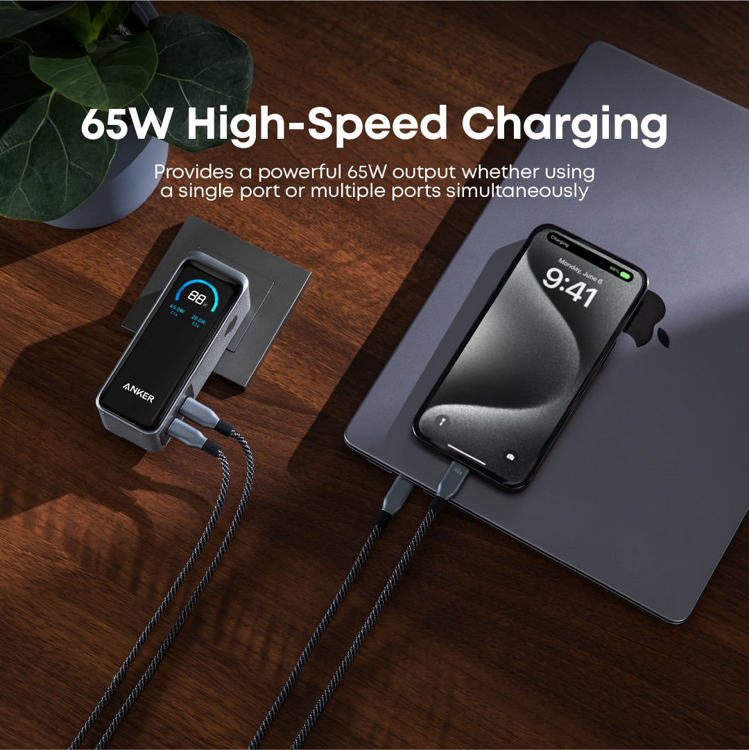 Anker Prime Powerbank (9.6K, 65W, Fusion) - Anker Philippines