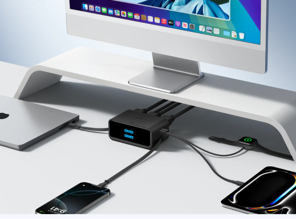 End the desk clutter