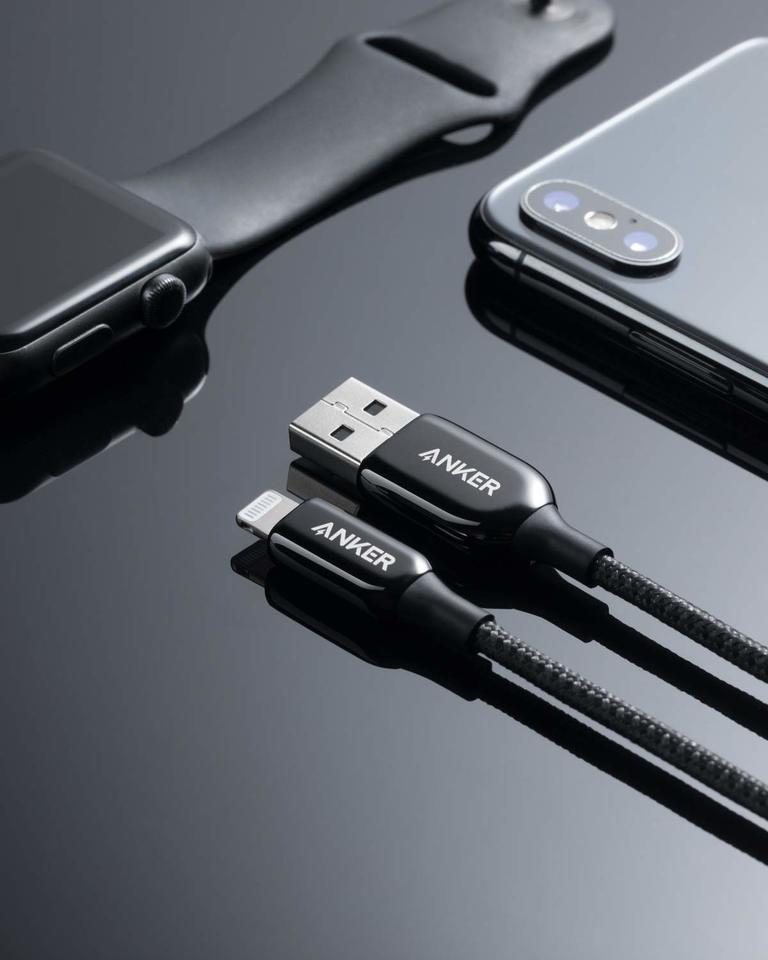 Anker Powerline+ III Lightning to USB A Cable 3ft Black