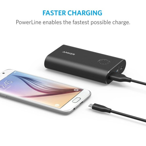 Anker PowerLine Micro USB Cable 6ft Black
