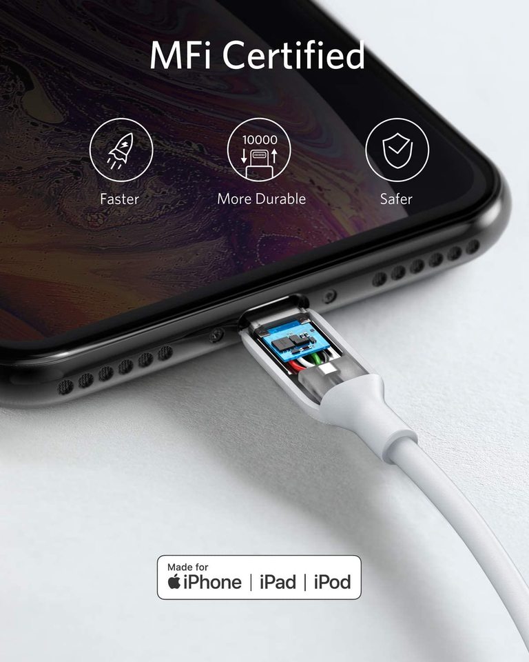 Anker PowerLine III Lightning Cable 3ft