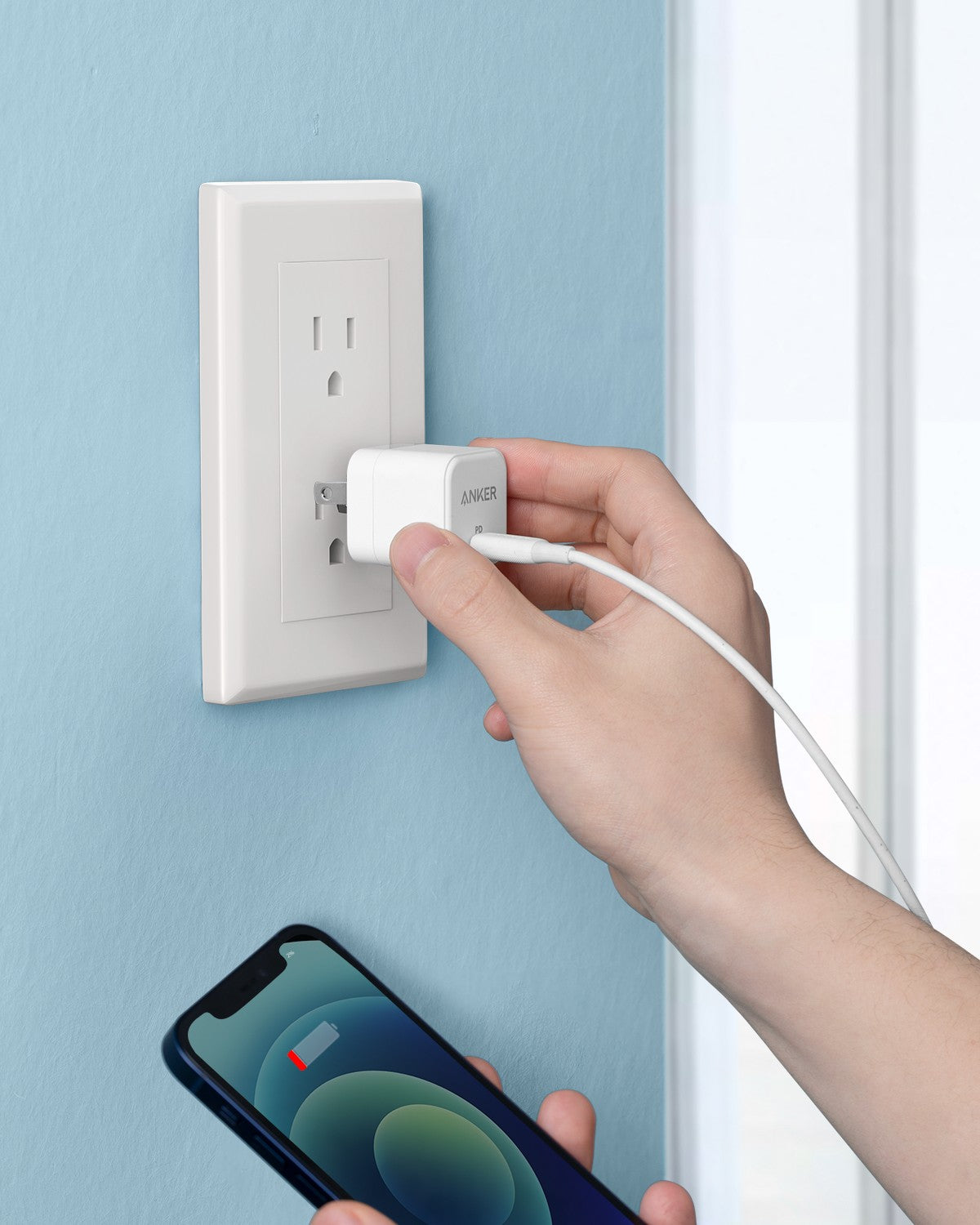 Anker PowerPort III 20W Cube with Foldable Plug