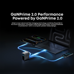 Anker Prime Charger (160W, 3-Port with Smart Display)