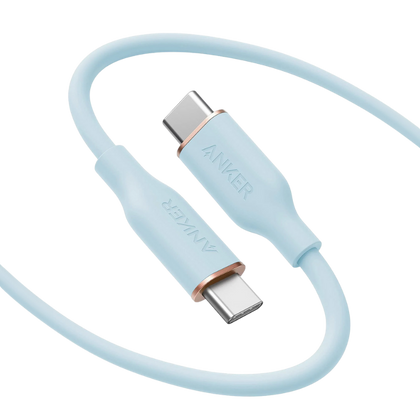 Anker USB-C to USB-C Cable (PowerLine III Flow, Type C to Type C, 3ft)