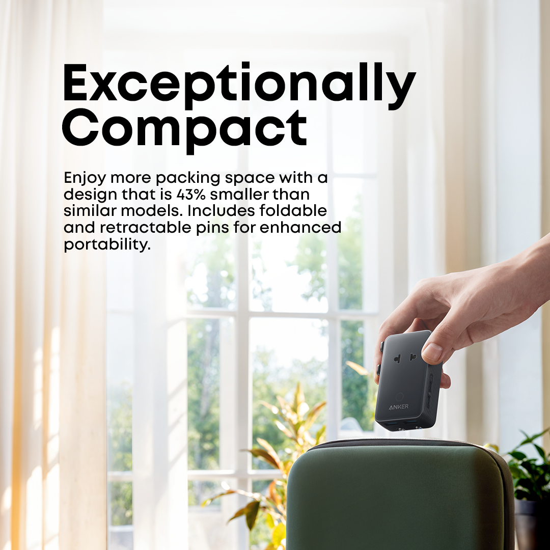 Anker Nano Travel Adapter 5-Port