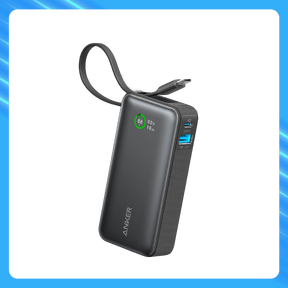 Anker Nano Power Bank (30W, Built-In USB-C Cable)