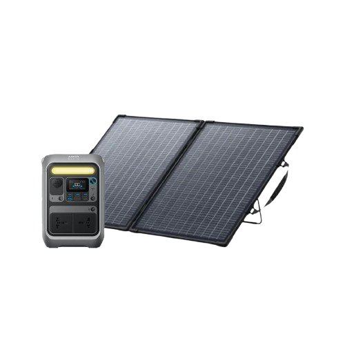 Anker Outdoor Power Bundle (SOLIX C300 AC + 100W Solar Panel)