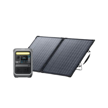 Anker Outdoor Power Bundle (SOLIX C300 AC + 100W Solar Panel)