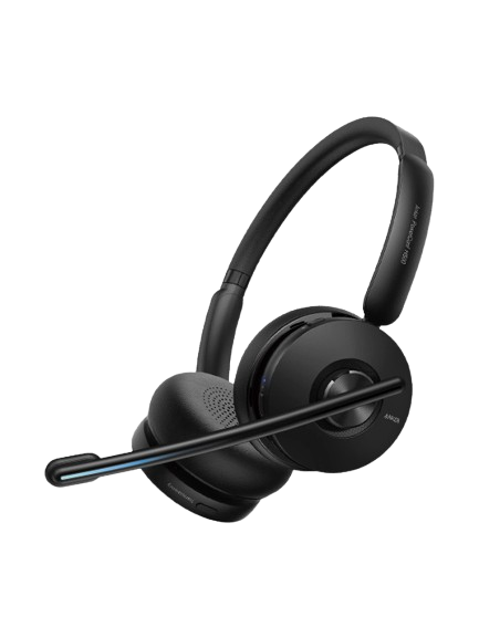 Anker PowerConf H500 Bluetooth Dual-Ear Headset with Microphone