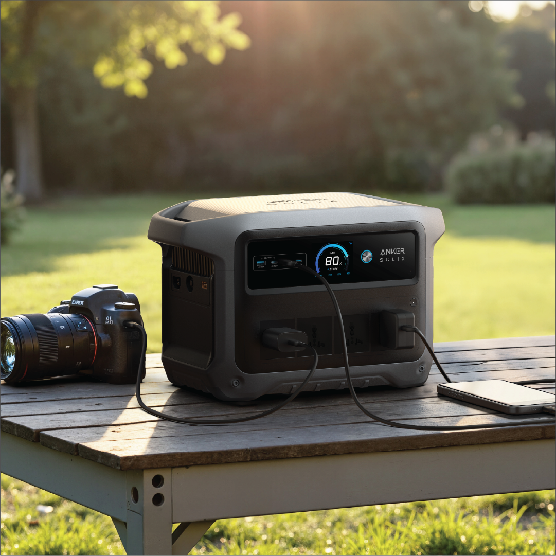 Anker SOLIX C1000 Gen 2 Portable Power Station Lifestyle A