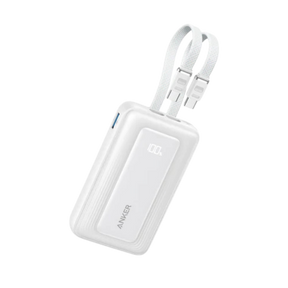 Anker Zolo Power Bank (10,000mAh, 35W) with Built-in-Dual USB-C Cable