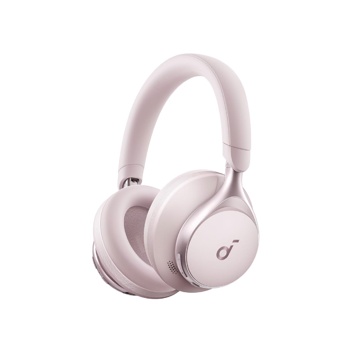 Soundcore Space One Pink adaptive ANC headphones with 40mm LDAC drivers, Anker Philippines
