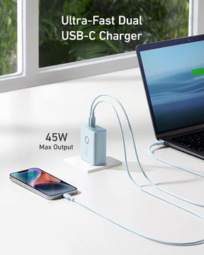 Anker 521 PowerCore Fusion 45W Wall Charger