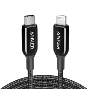 Anker PowerLine+ III USB-C Cable with Lightning Connector 3ft