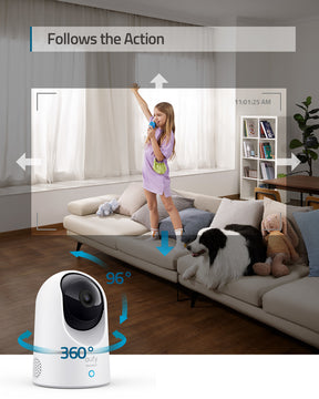 eufy Indoor Cam 2K Pan and Tilt