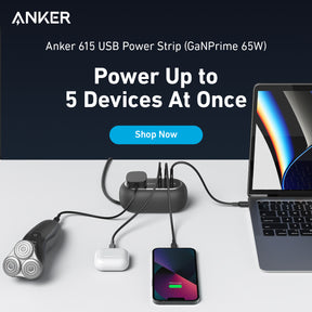 Anker 615 USB Power Strip (GaNPrime 65W)