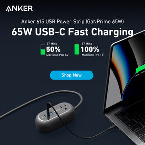Anker 615 USB Power Strip (65W) GaNPrime